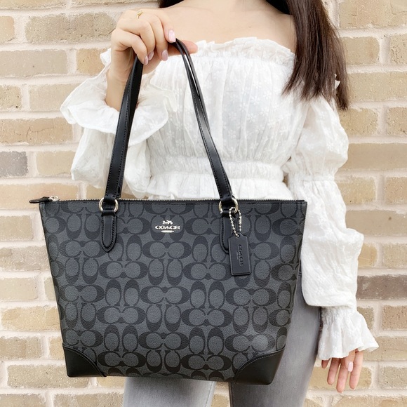 Coach Handbags - Gaby’sBags👜💕-Coach Tote Black